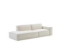 KIBONCY Sofá esquinero Moderno y Minimalista con Asiento Profundo for Sala de Estar, Chaise Longue con orientación a la Derecha o a la Izquierda for Sala de Estar y Pasillo(Beige A,200 * 90 * 70cm)