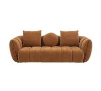 KIBONCY Sofá for Dormitorio, sofá Moderno de Mediados de Siglo, for Sala de Estar, recepciones, Tiendas de Ropa, centros comerciales, hoteles(280 * 95 * 73cm)