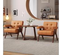 KIBONCY Sofá for Sala de Espera, recepción y negociación, Mesa de té Sencilla, sillón for Sala de Espera(A6)