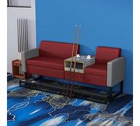 KIBONCY Sofá for Ver Mesa de Billar, Moderno sofá tapizado for Ver Billar, Banco de Ocio ergonómico for Sala de Entretenimiento recreativa en Interiores(C10)