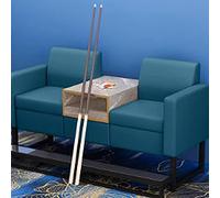 KIBONCY Sofá for Ver Mesa de Billar, Moderno sofá tapizado for Ver Billar, Banco de Ocio ergonómico for Sala de Entretenimiento recreativa en Interiores(C7)