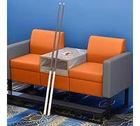 KIBONCY Sofá for Ver Mesa de Billar, Moderno sofá tapizado for Ver Billar, Banco de Ocio ergonómico for Sala de Entretenimiento recreativa en Interiores(C3)