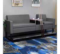 KIBONCY Sofá for Ver Mesa de Billar, Moderno sofá tapizado for Ver Billar, Banco de Ocio ergonómico for Sala de Entretenimiento recreativa en Interiores(B6)