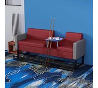 KIBONCY Sofá for Ver Mesa de Billar, Moderno sofá tapizado for Ver Billar, Banco de Ocio ergonómico for Sala de Entretenimiento recreativa en Interiores(B10)