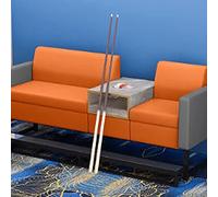 KIBONCY Sofá for Ver Mesa de Billar, Moderno sofá tapizado for Ver Billar, Banco de Ocio ergonómico for Sala de Entretenimiento recreativa en Interiores(C4)