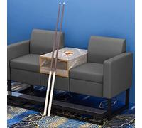 KIBONCY Sofá for Ver Mesa de Billar, Moderno sofá tapizado for Ver Billar, Banco de Ocio ergonómico for Sala de Entretenimiento recreativa en Interiores(C5)