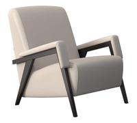 KIBONCY Sofá Individual de diseño posmoderno WABI-sabi. Silla Italiana Informal de Madera Maciza for recepción de Hotel. Sofá Individual de Tela con reposabrazos.(A1)