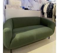 KIBONCY Sofá Loveseat Moderno de Mediados de Siglo, sofá de salón Moderno Moon, for Sala de Estar, Oficina(Green,2M)