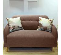 KIBONCY Sofá Loveseat, sofá futón Moderno de Mediados Siglo, Mini, decoración Moderna, for Espacios pequeños, Sala Estar, Dormitorio, Juegos(2,1.5m)