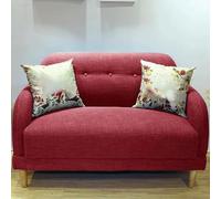 KIBONCY Sofá Loveseat, sofá futón Moderno de Mediados Siglo, Mini, decoración Moderna, for Espacios pequeños, Sala Estar, Dormitorio, Juegos(3,1.28m)