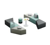 KIBONCY Sofá Minimalista Sofá de Oficina for Reuniones y Recepciones en Programas de Formación en Educación Infantil(D)