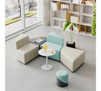 KIBONCY Sofá Minimalista Sofá de Oficina for Reuniones y Recepciones en Programas de Formación en Educación Infantil(C)