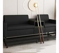 KIBONCY Sofá Moderno for Ver Billar, Mesa de Billar, Asientos for espectadores, Banco de salón tapizado Resistente for Club Bar, Sala de Billar(1S Black 3)