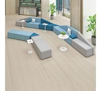 KIBONCY Sofá Modular Combinado for Oficina de Ventas, recepción, negociación y Descanso en la Sala de Espera de un Hospital de cirugía plástica.(A)
