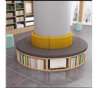 KIBONCY Sofá Modular de Juegos, Conjunto sofás modulares seccionales Cuero, Almacenamiento Libros, for instituciones capacitación, librerías, áreas Descanso, recepción, Salas Lectura(1)