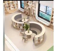 KIBONCY Sofá Modular de Juegos, Conjunto sofás modulares seccionales Cuero, Almacenamiento Libros, for instituciones capacitación, librerías, áreas Descanso, recepción, Salas Lectura(7)