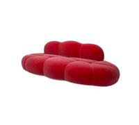 KIBONCY Sofá Modular en Forma de Nube con tapicería sintética, Moderno Curvo for Sala Estar, Piso Perezoso, for apartamento(4,180cm)