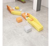 KIBONCY Sofá Modular Moderno. Estudio, área de oficinas, Zona de Descanso de Forma Irregular, recepción, Sala de reuniones y negociaciones.(D)