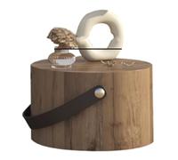 KIBONCY Sofá nórdico Individual, sillón de ratán Tejido de Madera Maciza, balcón, Dormitorio pequeño, casa de Familia Estilo WABI sabi, sillón de Ocio(A2)