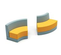 KIBONCY Sofá Profesional for consultas en clínicas, sofá Modular Creativo for Salones de Belleza, spas y recepciones de oficinas.(B)