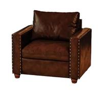 KIBONCY Sofá Retro Americano, cafetería Comercial, Bar de Whisky, Juego de sillas y sofá con Cabina de Bar Tranquilo(0.8m)