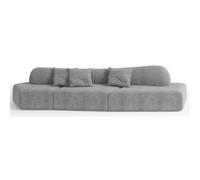 KIBONCY Sofá Rock de Tela, Italiano, Minimalista, Creativo, Modular, for Sala de Estar, Moderno, Irregular, de Doble Cara.(A6)