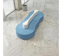 KIBONCY Sofá seccional Creativo, salón de Belleza, institución, Oficina de Ocio, área de Descanso(A)