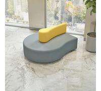 KIBONCY Sofá seccional Creativo, salón de Belleza, institución, Oficina de Ocio, área de Descanso(D)