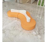 KIBONCY Sofá seccional Creativo, salón de Belleza, institución, vestíbulo, recepción de Invitados, área de Descanso(C)