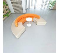KIBONCY Sofá seccional Moderno for recepción, Oficina y Hotel.(D)