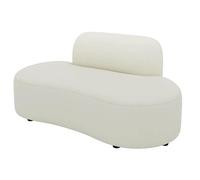 KIBONCY Sofás De Sofá De Loveseat Moderno para Sala De Estar, Cómoda Napapi Pequeño Amado, Asientos Profundos, Marco De Madera Sólida, Sofá De Asiento De Amor para Espacios Pequeños 1