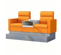 KIBONCY Sofás diseñados específicamente for Salas de Billar, sillones for espectadores y sofás de muelles de Alta Gama(A1)