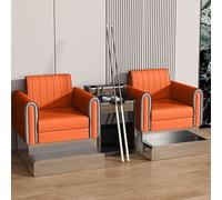 KIBONCY Sofás y sillas dedicados for Salas de Billar Sillón cómodo for Sala de Billar, Asientos recreativos Interiores for Uso doméstico y Comercial(A)
