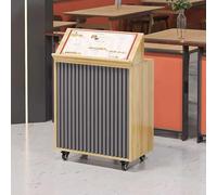 KIBONCY Soporte for anfitriona de Restaurante, mostrador de recepción de Madera for Entrada, mostrador Frontal for vestíbulo de Hotel, podest de anfitrión(60 * 50 * 114cm)