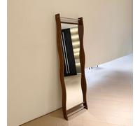 KIBONCY Style Movable Dressing Bedroom Decoration Furniture for Living Room Full Body Mirrors with Stand,Large Floor Mirror for(A)