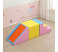 KIBONCY Toddler Climbing Blocks，Climbing Toys for Toddlers, Indoor Soft Play Set, for, Crawling Foam Playset(B)