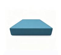 KIBONCY Triangle Modular Sofa Piece, Corner Block, Waterproof PU Leather Sectional Seat for Office Waiting Room(A)