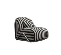 KIBONCY Velvet Accent Chair, Armless Single with Pillow, Cloud Upholstered Boucle Lounge Chairs,for Home Office,Bedroom(A)