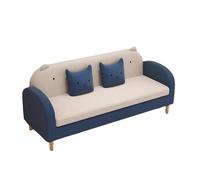 KIBONCY Velvet Sofa with Tufted Backrest,Stain-Resistant 3-Seater Upholstered Couch Shiny with Metal Legs for Luxury Living Room(F,123cm)