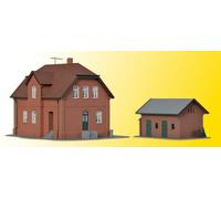 Kibri 38190 Casa De Asentamiento En Bottrop Con Edificio Anexo, Kit, H0