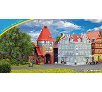 Kibri H0 12507 Hotel Caballero Con Puerta de la Ciudad Kit Producto Nuevo