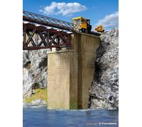 Kibri Kit 39750 HO Cabezas De Puente Universal De Masonería (2 Pzs.)