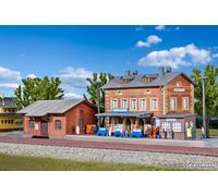 Kibri N 37396 Estación Rauenstein con Garita de Carga Bausatz Nuevo