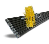 Kibros Kit deshollinador clásico entubado cepillo sintético Ø 200 mm