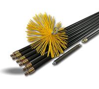 Kibros Kit deshollinador hiper pro entubado cepillo sintético Ø 200 mm