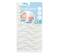 Kiby® Colchón Cuna de Viaje 120 x 60 cm Altura 7 cm (Certificado Oeko-Tex® & CERTIPUR™) con Aloe Vera, Plegable