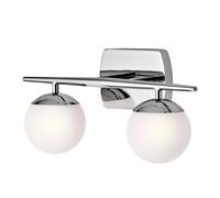 KICHLER Aplique LED para baño Jasper de 2 luces