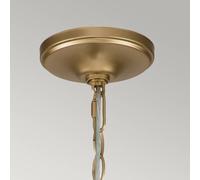 KICHLER Lámpara de araña Capitol Hill, 12 luces, latón