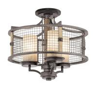 KICHLER Lámpara de techo convertible Ahrendale True