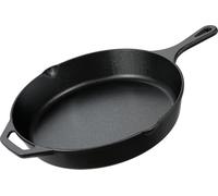 KICHLY - Sartén de hierro fundido pre-sazonado - Sartén - utensilio de cocina seguro para interiores y exteriores - Sartén de hierro fundido de 31,75 cm (12,5 cm)